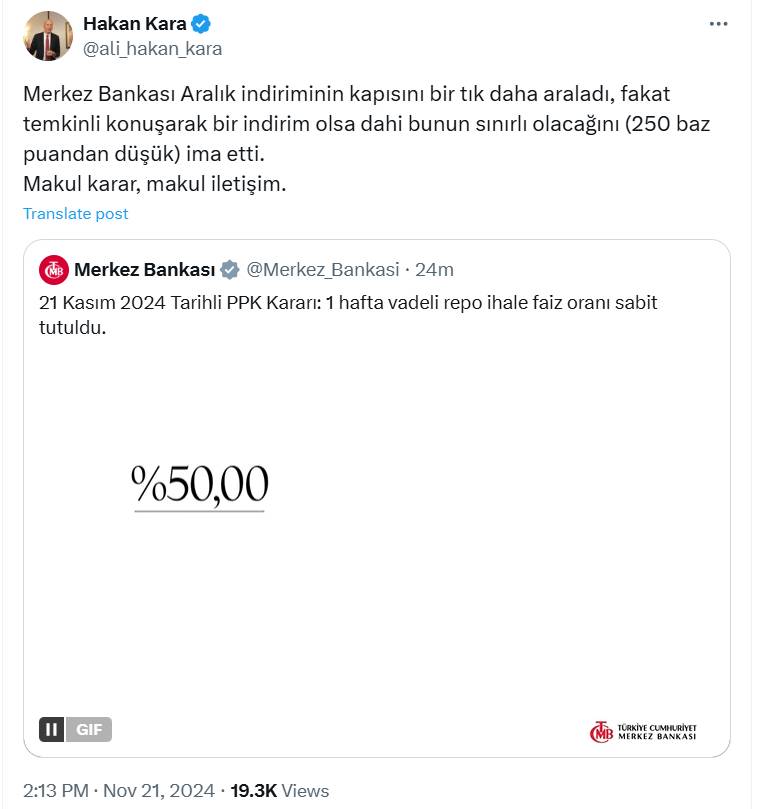 Merkez Bankası'nın kararını ekonomistler nasıl okudu? İşte faiz indiriminin olacağı tarih 6